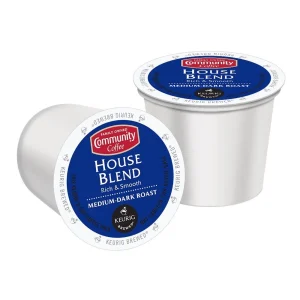 House Blend Coffee Capsules – 12-Pack, Medium Roast, Arabica Beans
